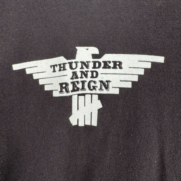 UNDFTD Undefeated 5 Thunder and Reign T-Shirt Men's Size XL Black‎ - Picture 5 of 10